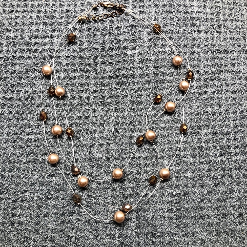 Multi strand brown color Necklace